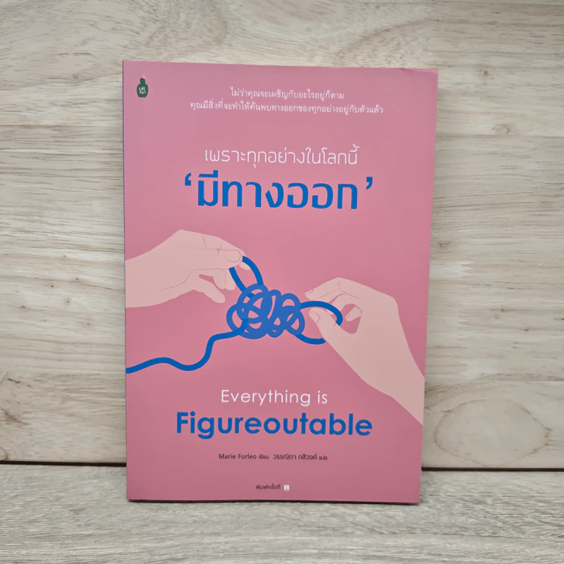 เพราะทุกอย่างในโลกนี้มีทางออก EVERYTHING IS FIGUREOUTABLE - Marie Forleo รูปที่ 1