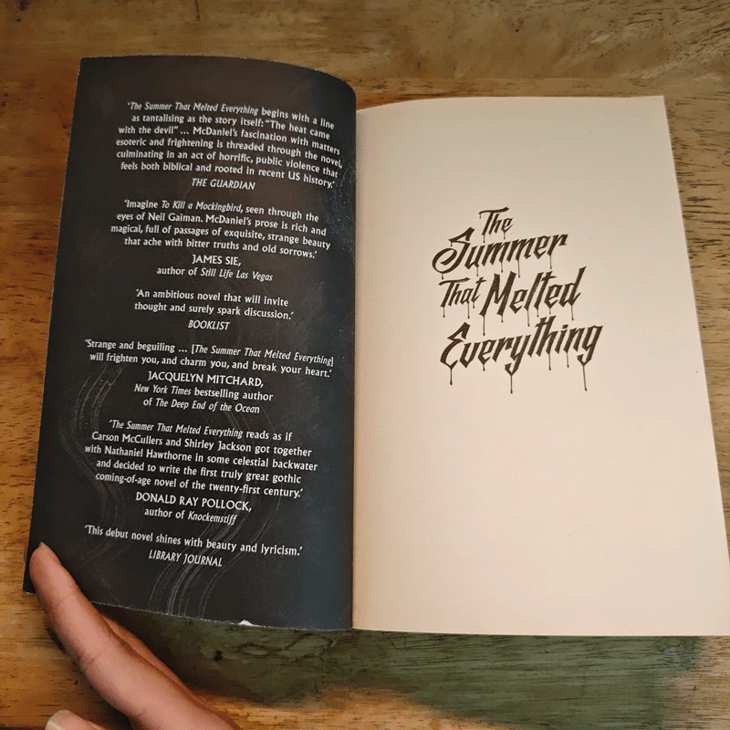 The Summer That Melted Everything - Tiffany McDaniel รูปที่ 6