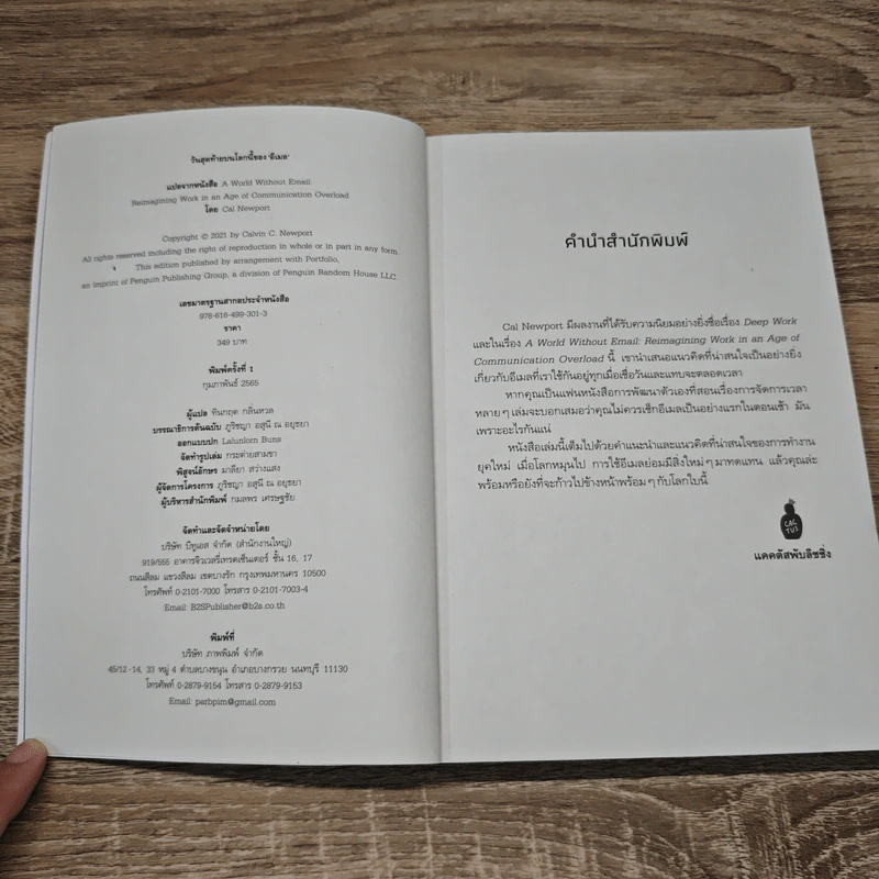 วันสุดท้ายบนโลกใบนี้ A Word Without Email - Cal Newport รูปที่ 6