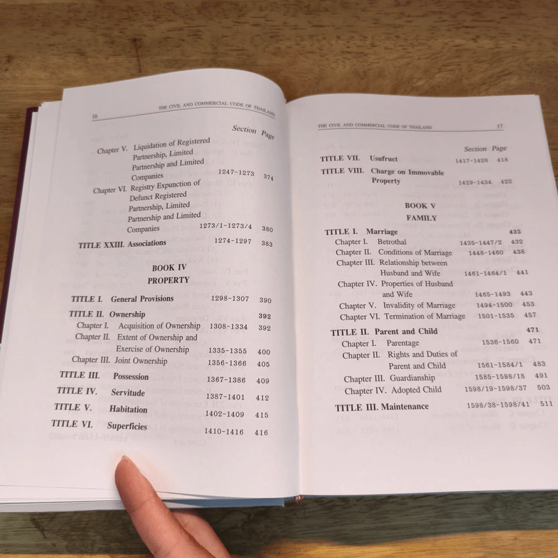 The Civil and Commercial Code ประมวลกฎหมายแพ่งและพาณิชย์ รูปที่ 11