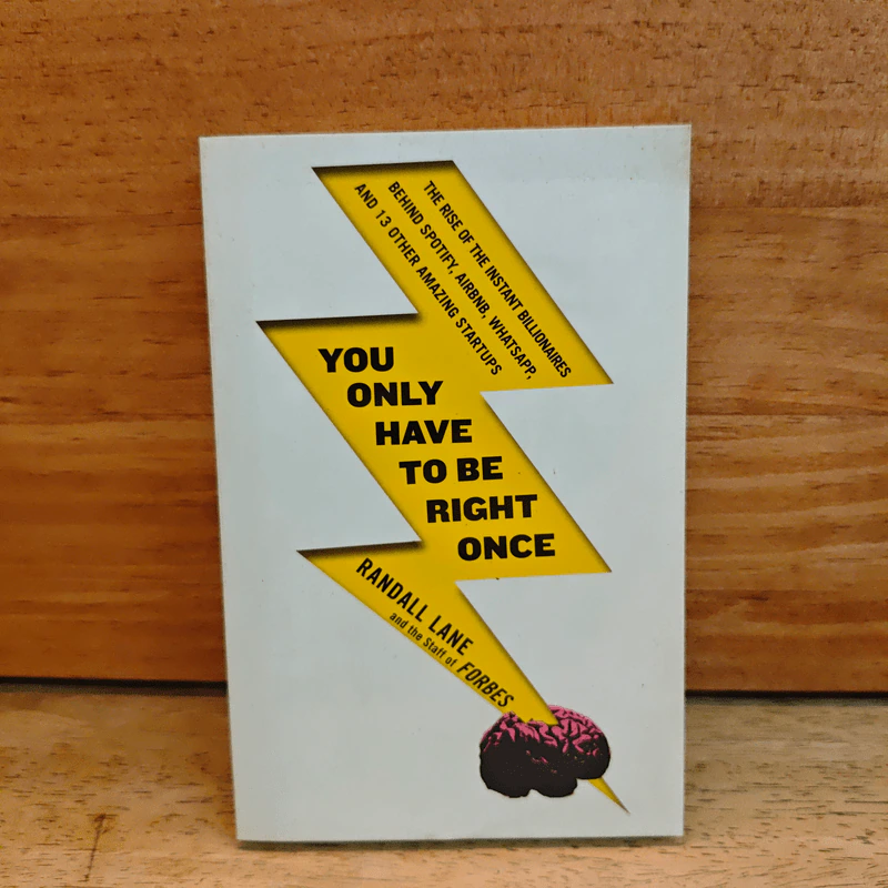 You Only Have to Be Right Once - Randall Lane รูปที่ 1