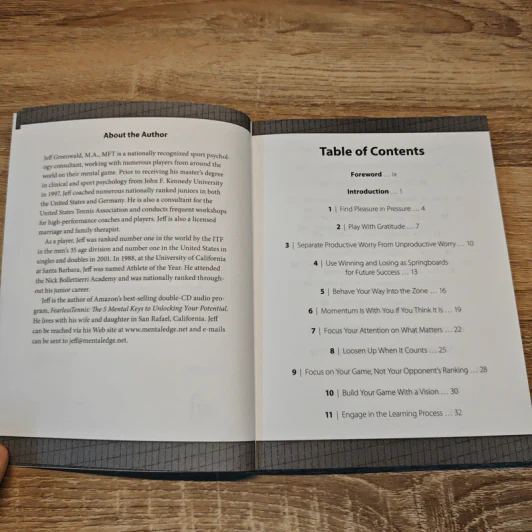 The Best Tennis of Your Life: 50 Mental Strategies for Fearless Performance - Jeff Greenwald รูปที่ 7