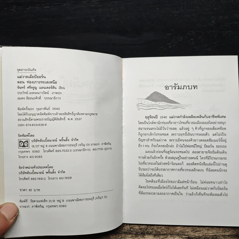 แม่วาดเมียบียอร์น ตอน ท่องเกาะทะเลเหนือ - จันทร์ ศรีจรูญ แอนเดอร์สัน รูปที่ 6