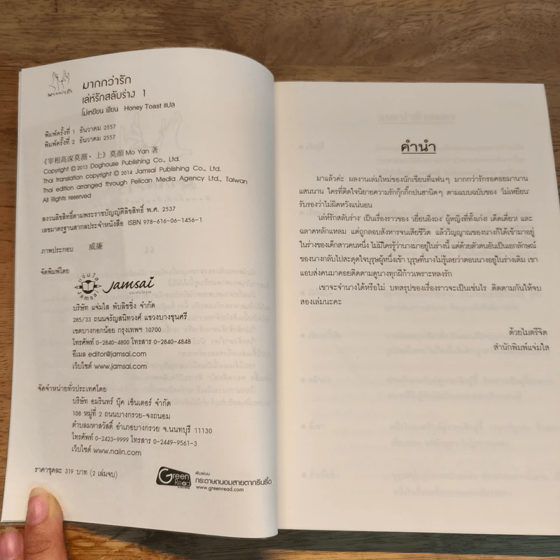 เล่ห์รักสลับร่าง 2 เล่มจบ - โม่เหยียน รูปที่ 6