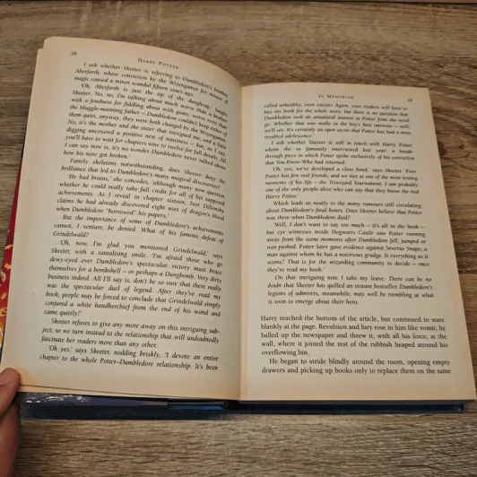 Harry Potter and The Deathly Hallows + Harry Potter and the Half-Blood Prince (มือหนึ่ง) - J.K.Rowling รูปที่ 7