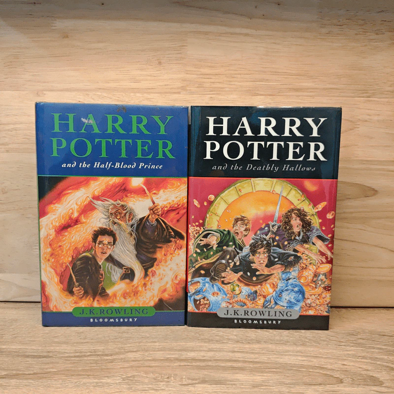 Harry Potter and The Deathly Hallows + Harry Potter and the Half-Blood Prince (มือหนึ่ง) - J.K.Rowling รูปที่ 1