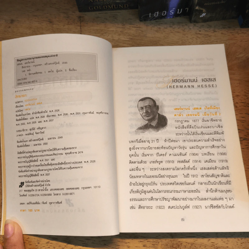 Box Set หนังสือชุดเฮสเสสดใส 10 เล่ม สเตปเปนวูล์ฟ Steppenwolf - เฮอร์มานน์ เฮสเส รูปที่ 6