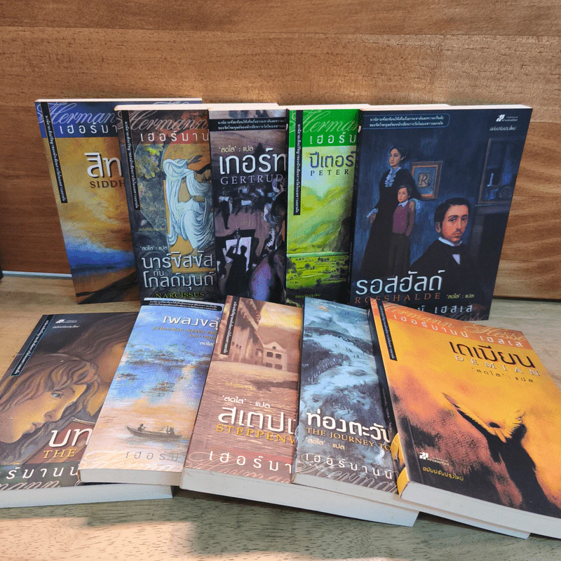 Box Set หนังสือชุดเฮสเสสดใส 10 เล่ม สเตปเปนวูล์ฟ Steppenwolf - เฮอร์มานน์ เฮสเส รูปที่ 4