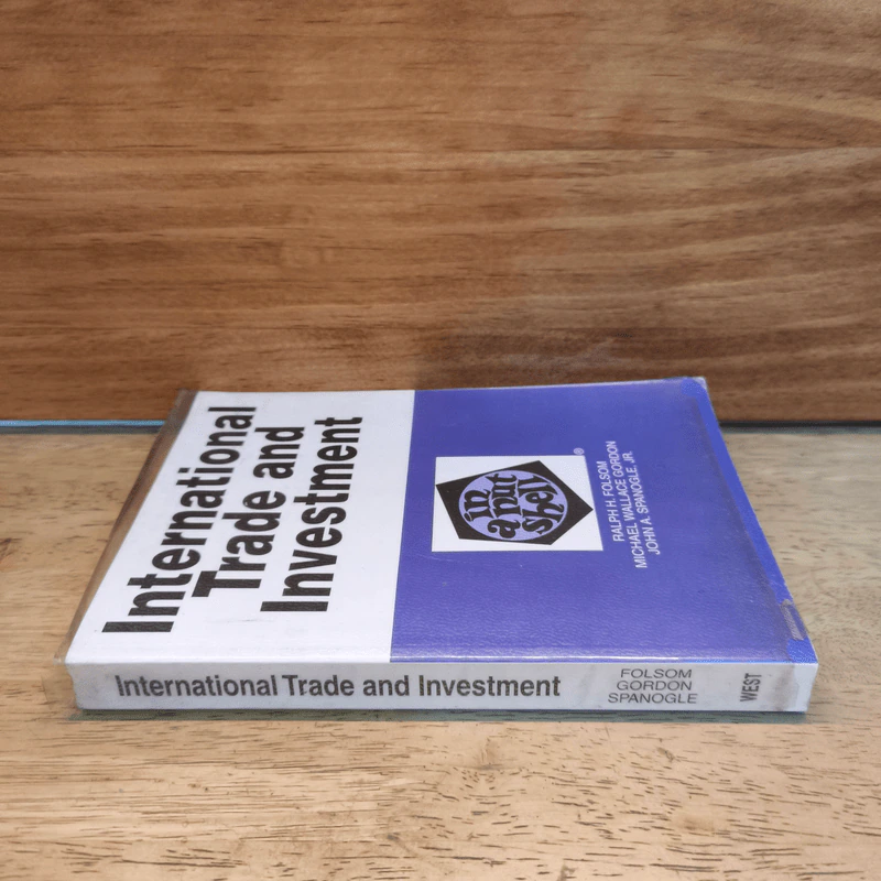 International Trade and Investment - Folsom, Gordon, Spanogle รูปที่ 2