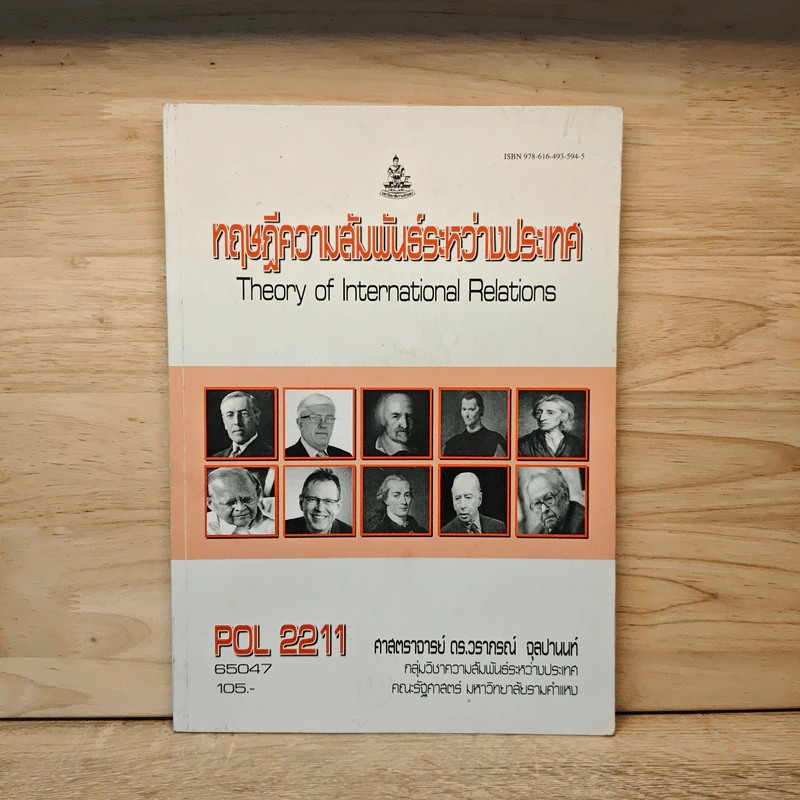 ทฤษฎีความสัมพันธ์ระหว่างประเทศ - ดร.วราภรณ์ จุลปานนท์ รูปที่ 1