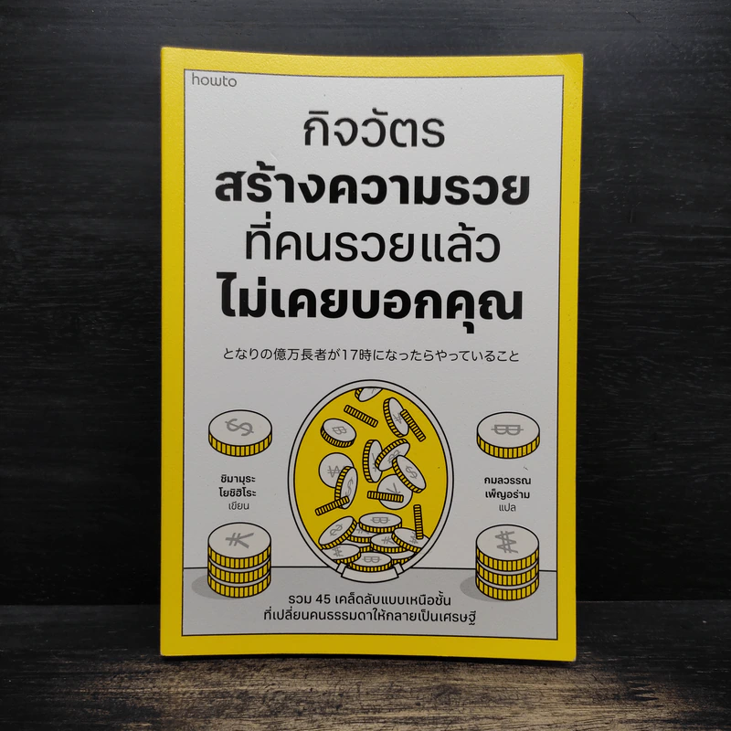 กิจวัตรสร้างความรวยที่คนรวยแล้วไม่เคยบอกคุณ - ชิมามุระ โยชิฮิโระ รูปที่ 1