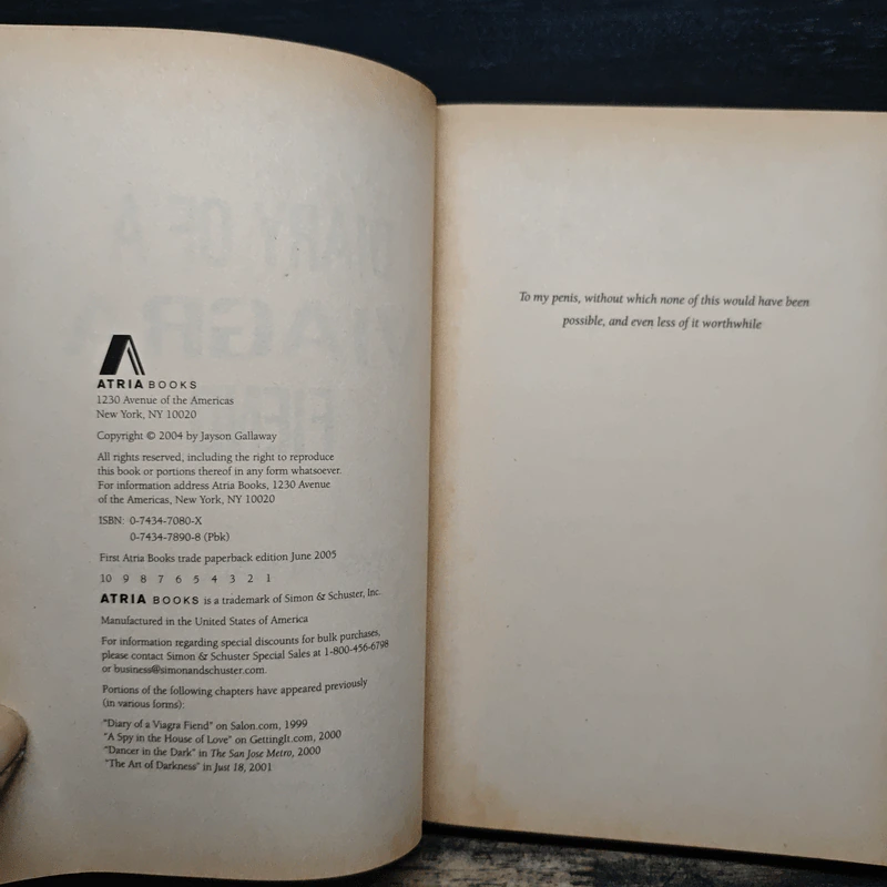 Diary of a Viagra Fiend - Jayson Gallaway รูปที่ 6