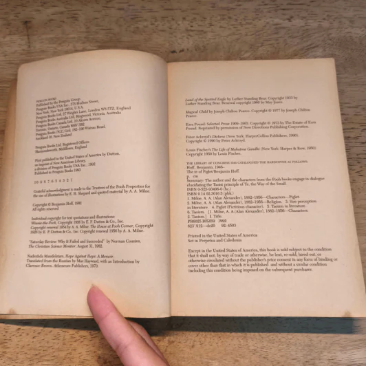 The Te of Piglet - Benjamin Hoff รูปที่ 6