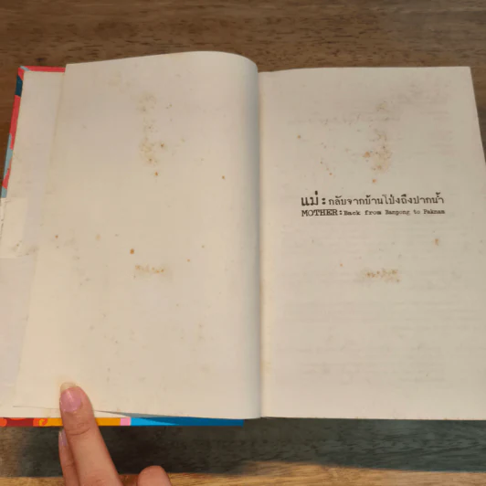 แม่ : กลับจากบ้านโป่งถึงปากน้ำ - ชาญวิทย์ เกษตรศิริ รูปที่ 6