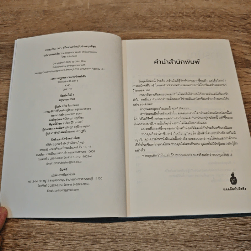 ฮาวทู(ซึม)เศร้า: คู่มือคนเศร้าฉบับอ่านสนุกที่สุด - John Moe รูปที่ 6