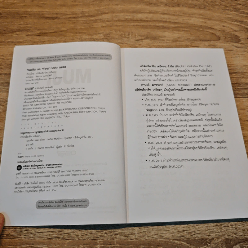 MUJI 'แนวคิด' และ 'คำคม' ก่อเกิด - บริษัทเรียวฮิน เคอิคะคุ รูปที่ 6
