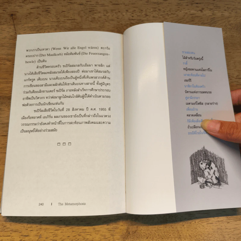 The Meta Mor Phosis เมตามอร์โฟซิส และ 14 เรื่องสั้น Classic ของเยอรมัน - Die Verwandlung รูปที่ 9