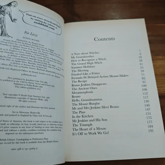 The Witches - Roald Dahl รูปที่ 8