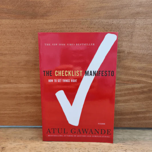 The Checklist Manifesto - Atul Gawade รูปที่ 1