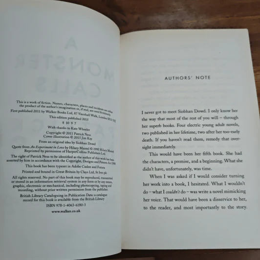 A Monster Calls - Patrick Ness, Siobhan Dowd รูปที่ 8