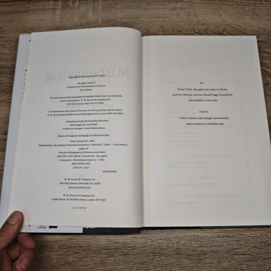 Misbehaving - Richard H. Thaler รูปที่ 6