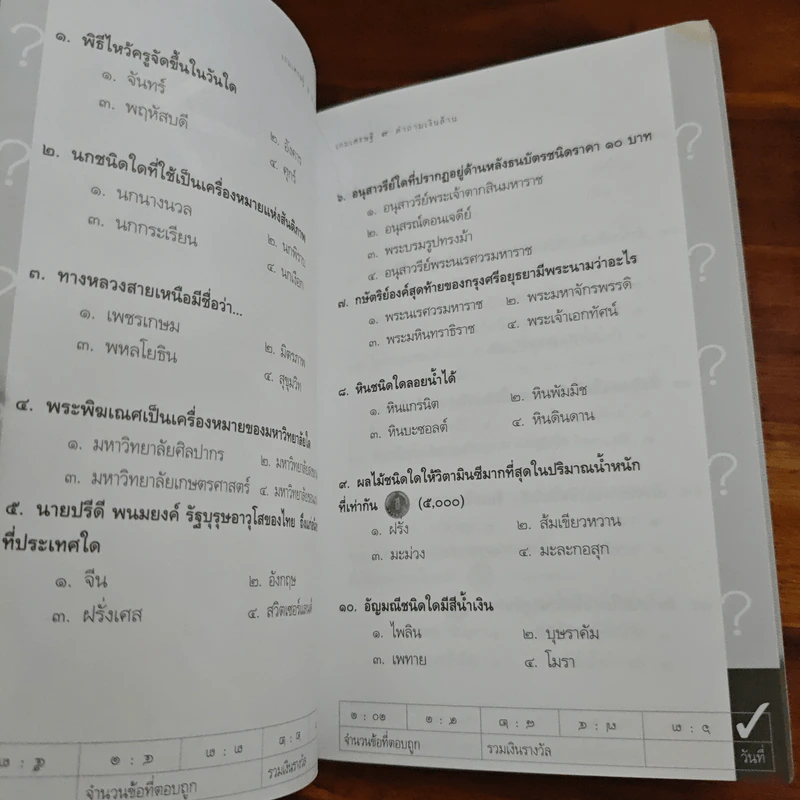 เกมเศรษฐี คำถามเงินล้าน เล่ม 2 - วิทย์ บัณฑิตกุล รูปที่ 6