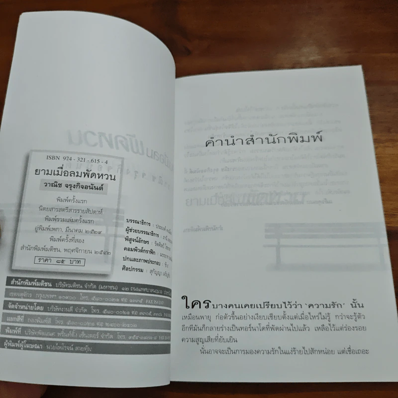 ยามเมื่อลมพัดหวน - วาณิช จรุงกิจอนันต์ รูปที่ 6