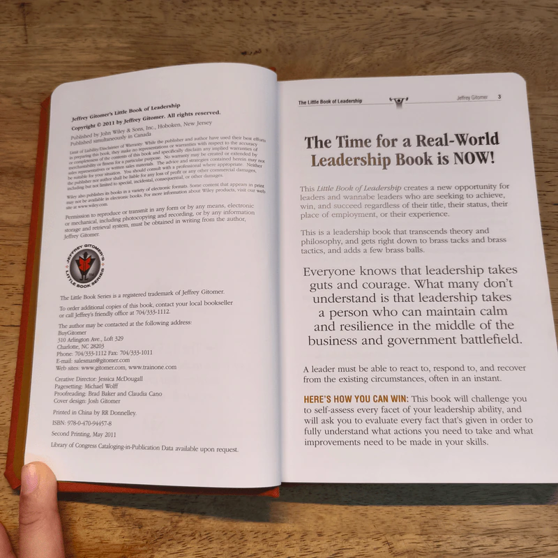 Little Book of Leadership - Jeffrey Gitomer รูปที่ 6