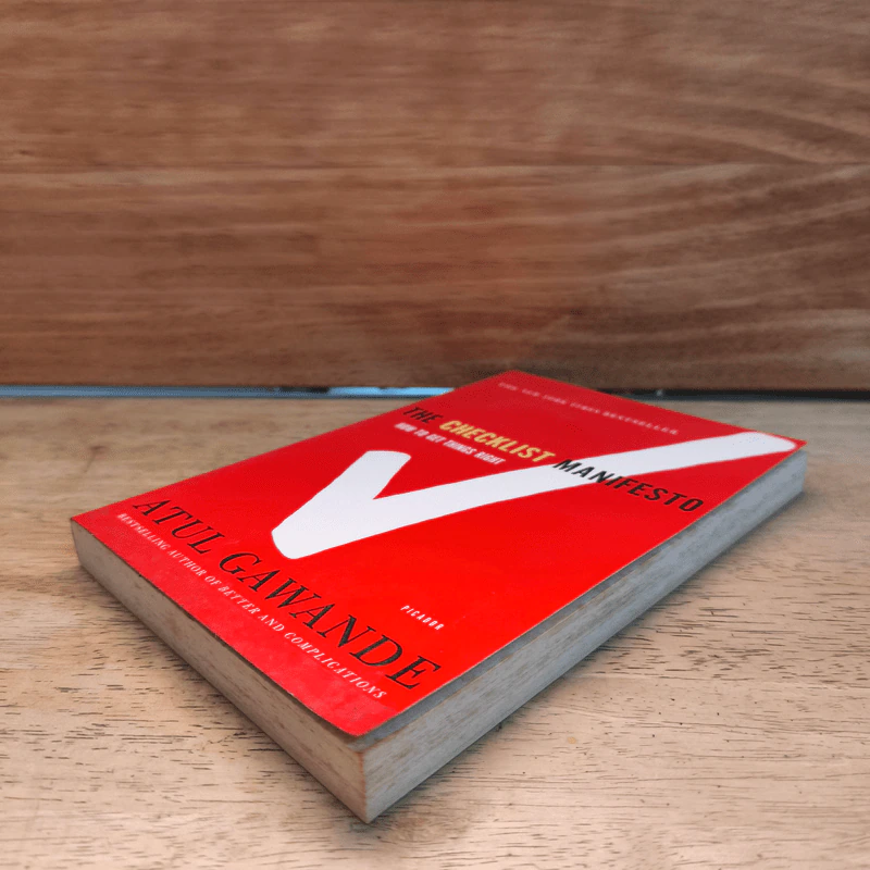 The Checklist Manifesto - Atul Gawade รูปที่ 3