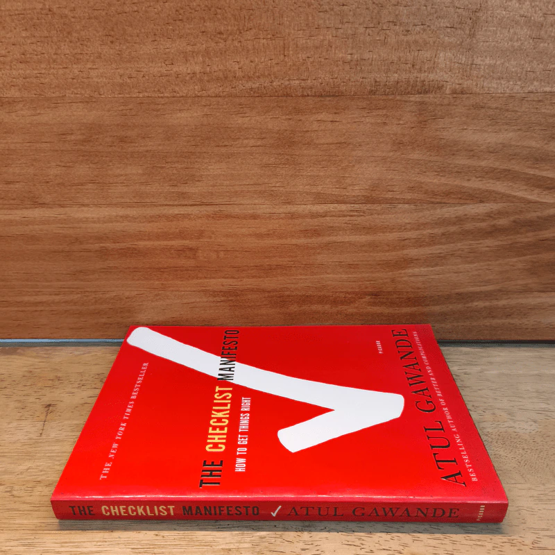 The Checklist Manifesto - Atul Gawade รูปที่ 2
