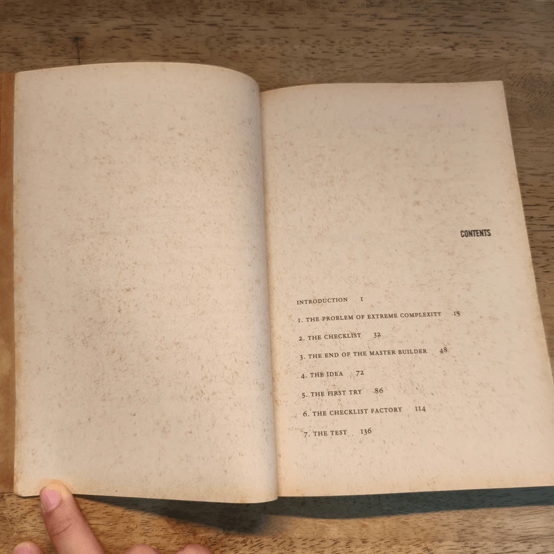 The Checklist Manifesto - Atul Gawade รูปที่ 7