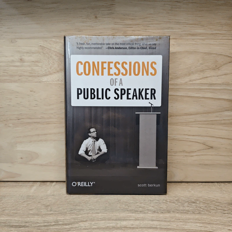 Confessions of a Public Speaker - Scott Berkun รูปที่ 1