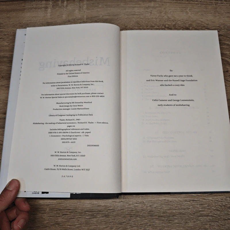 Misbehaving - Richard H. Thaler รูปที่ 6