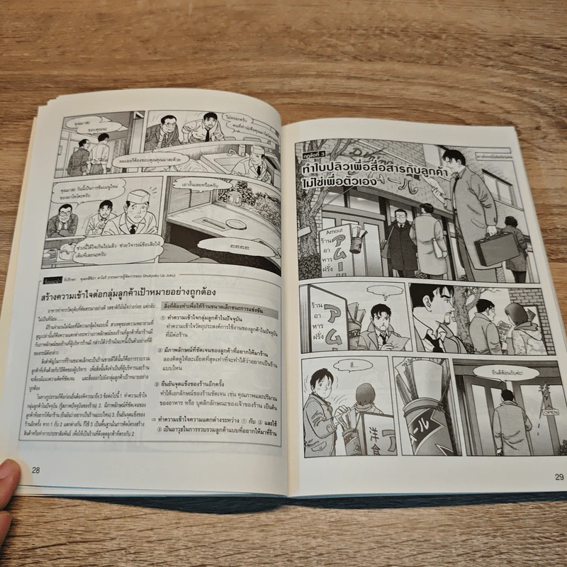 สุดยอดกลยุทธ์จัดการร้านอาหาร ฉบับการ์ตูน กฎ 26 ข้อสู่การเป็นร้านยอดนิยม รูปที่ 7