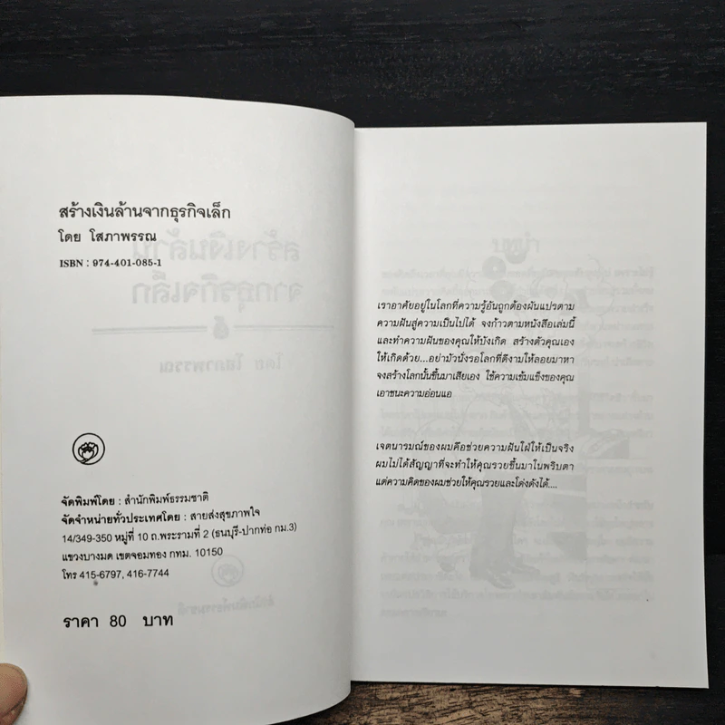 สร้างเงินล้านจากธุรกิจเล็ก - โสภาพรรณ รัตนัย รูปที่ 6