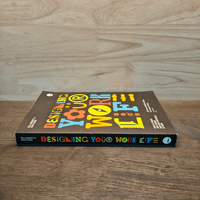 Designing Your Work Life: คู่มือออกแบบชีวิตที่ใช่-งานที่ชอบด้วย Design Thinking ผู้เขียน: Bill Burnett & Dave Evans รูปที่ 2