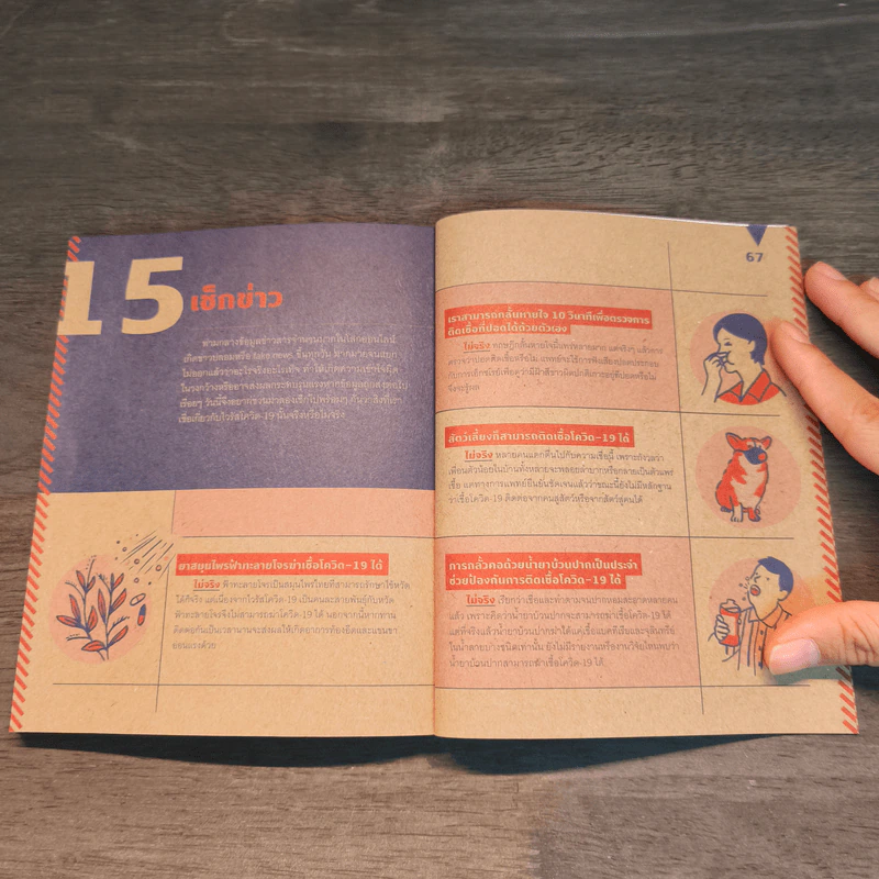 COVID-19 Survival Guide คู่มือเอาตัวรอดจากไวรัสฉบับกะทัดรัด - a day รูปที่ 8