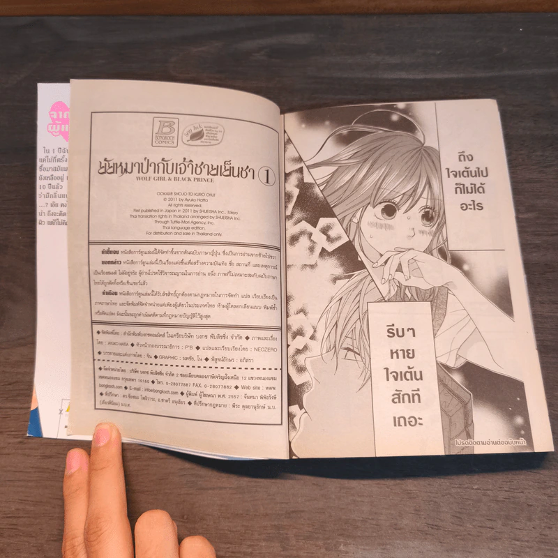 ยัยหมาป่ากับเจ้าชายเย็นชา เล่ม 1 รูปที่ 9