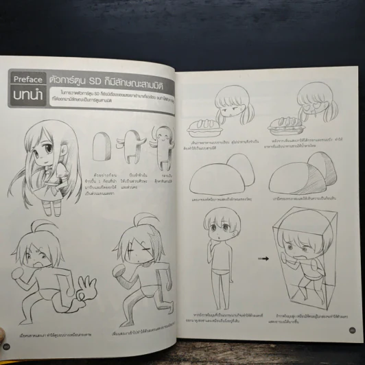 Drawing Comic เล่ม 4 วาดการ์ตูน SD อย่างไรให้น่ารักสุดๆ รูปที่ 10