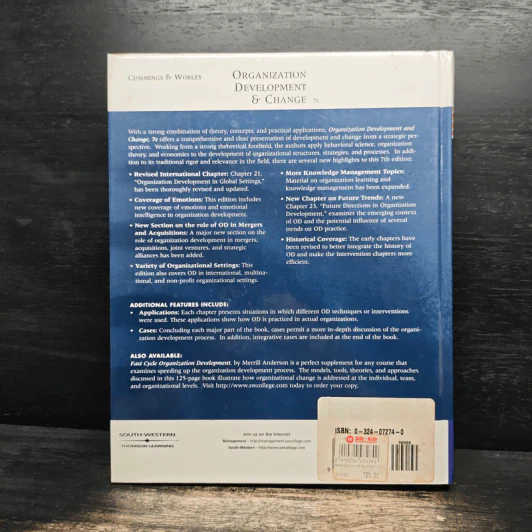 Organization Development & Change - Thomas G. Cummings, Chris Worley รูปที่ 2