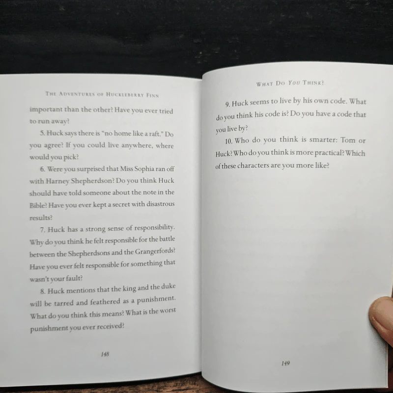 The Adventures of Huckleberry Finn - Mark Twain รูปที่ 9