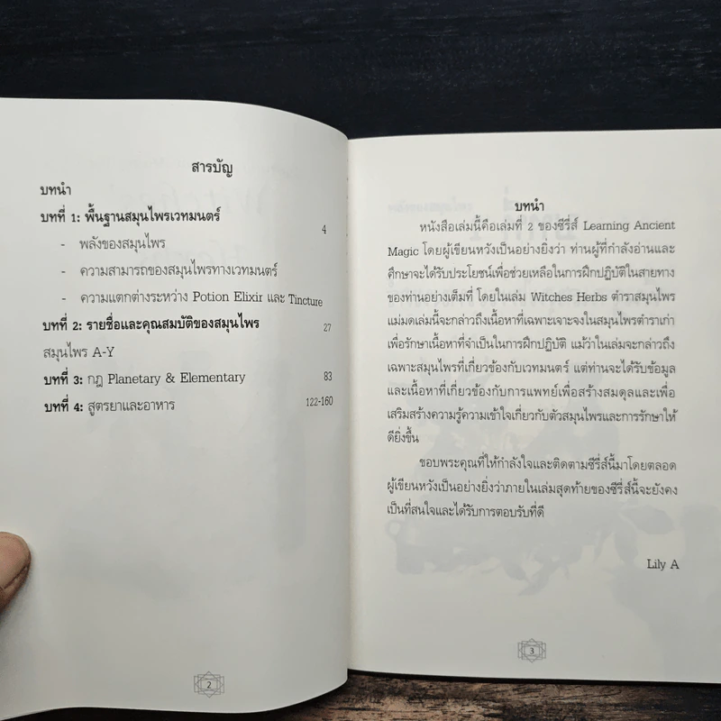 ตำราสมุนไพรแม่มด Witches Herbs - Lily A รูปที่ 6