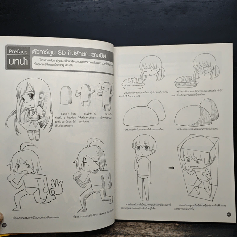 Drawing Comic เล่ม 4 วาดการ์ตูน SD อย่างไรให้น่ารักสุดๆ รูปที่ 10
