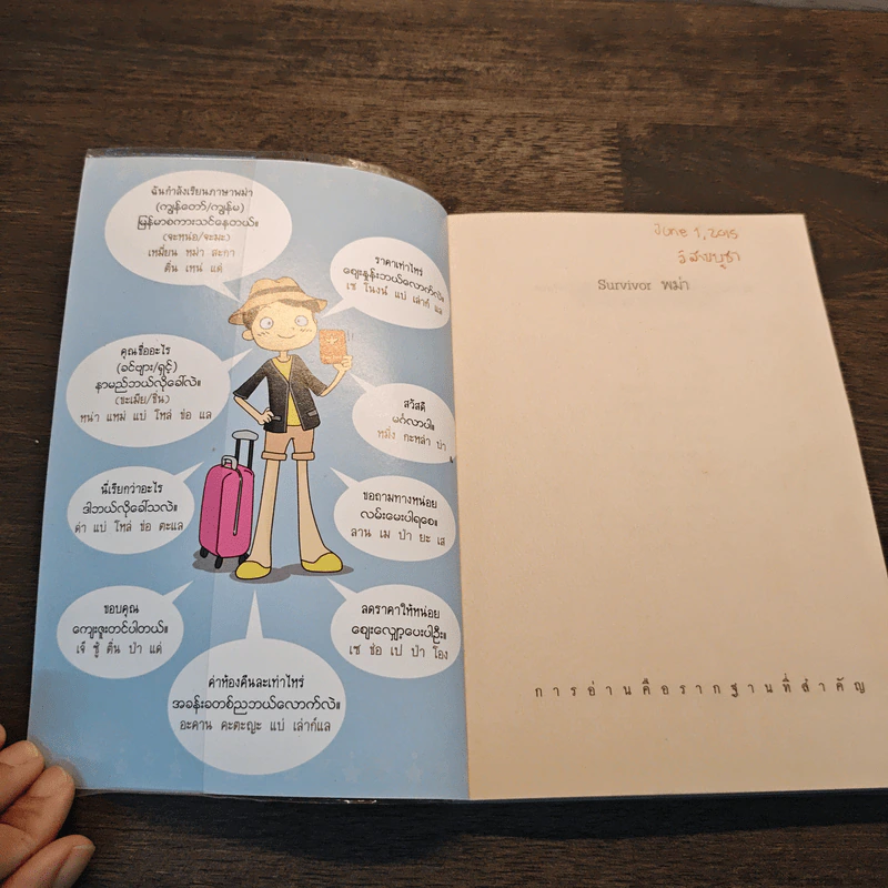 หนังสือ Survivor พม่า - ศูนย์ภาษาเบอร์มีส รูปที่ 6