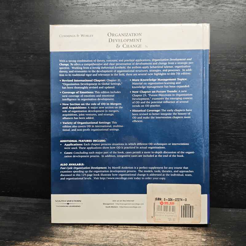 Organization Development & Change - Thomas G. Cummings, Chris Worley รูปที่ 2