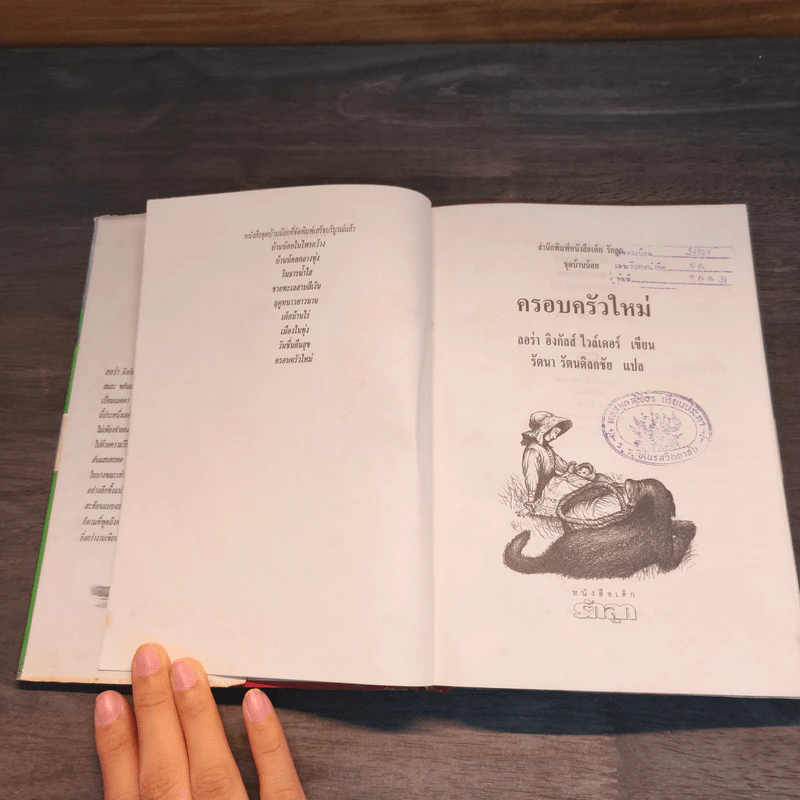 ชุดบ้านน้อย (บ้านเล็กในป่าใหญ่) เล่ม 9 ครอบครัวใหม่ - ลอร่า อิงกัลส์ ไวล์เดอร์, รัตนา รัตนดิลกชัย รูปที่ 7