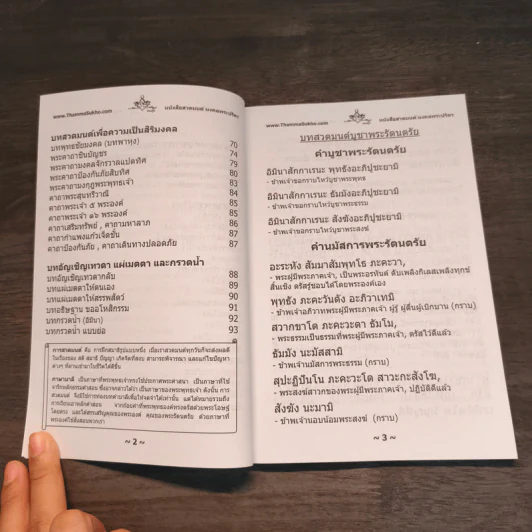 หนังสือสวดมนต์ มงคลพระปริตร - ธรรมสุโข รูปที่ 8