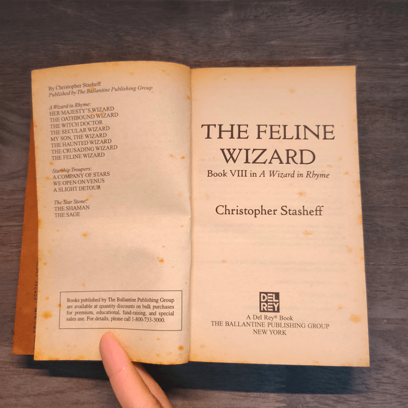 The Feline Wizard - Christopher Stasheff รูปที่ 6