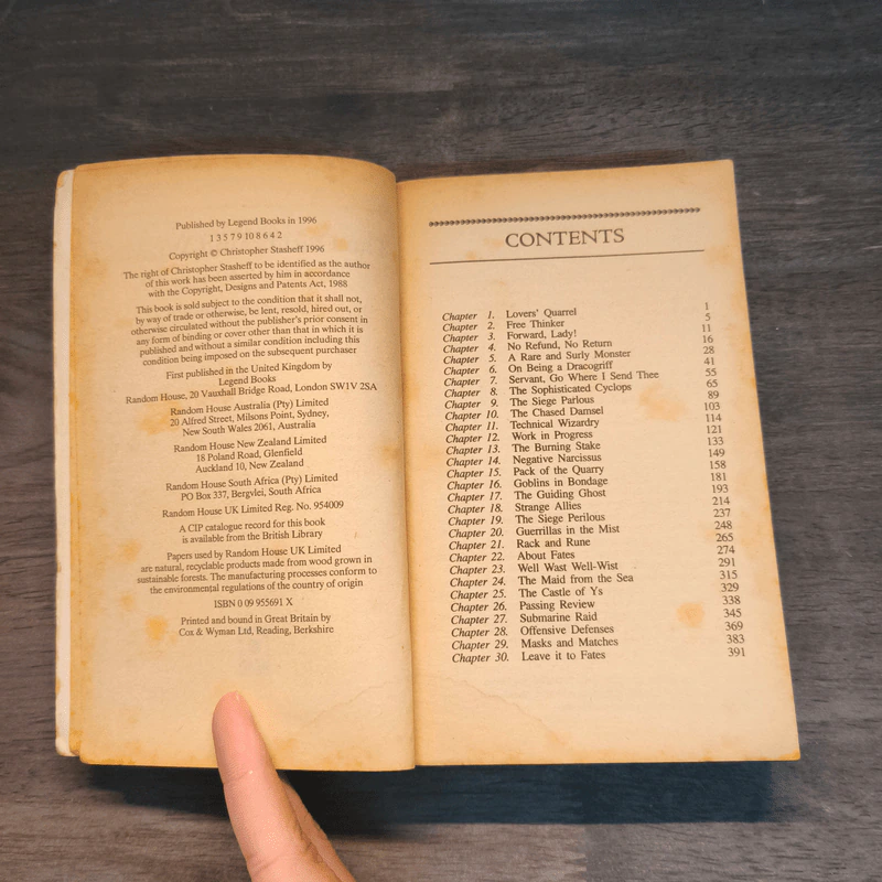 The Oathbound Wizard Book 2 of A Wizard in Rhyme - Christopher Stasheff รูปที่ 7