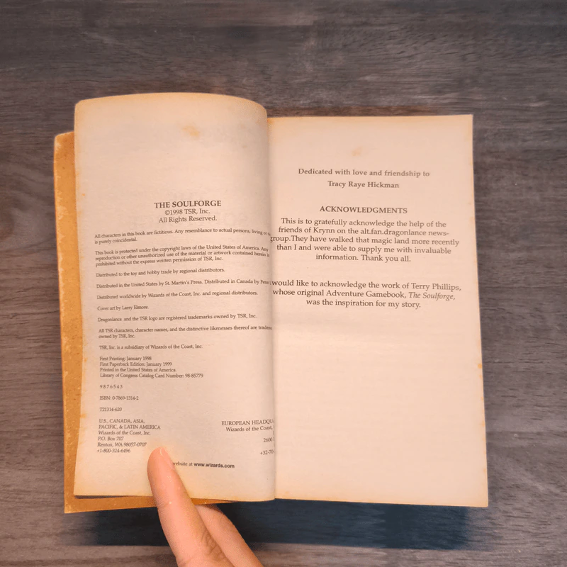 The Soulforge - Margaret Weis รูปที่ 6
